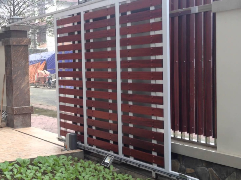 Cổng trượt tự động